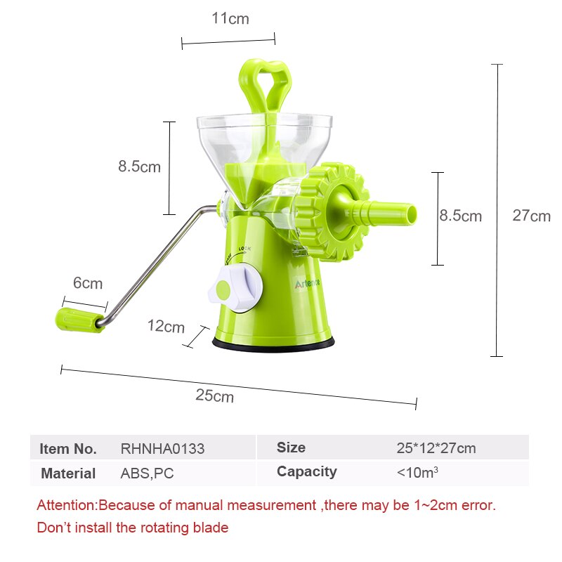 Kitchen Meat Grinder meat slicer For Mincing Meat/Vegetable/Spice Hand-cranked meat slicer Sausage food processor electric