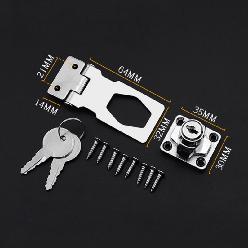 Cerrojo De Bloqueo Con Llave Con Perilla Giratoria, Cerraduras De