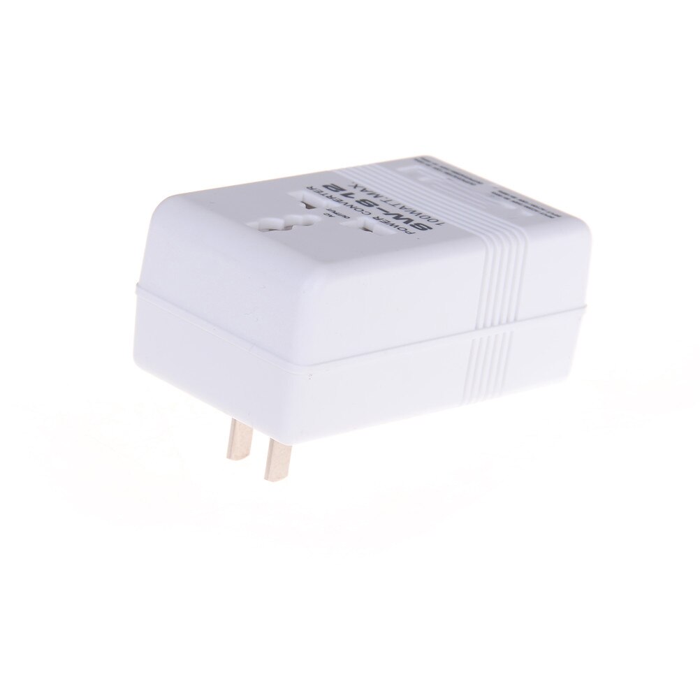 110V To 220V Step Up Down Voltage Converter 100W Watt Transformer Travel Socket