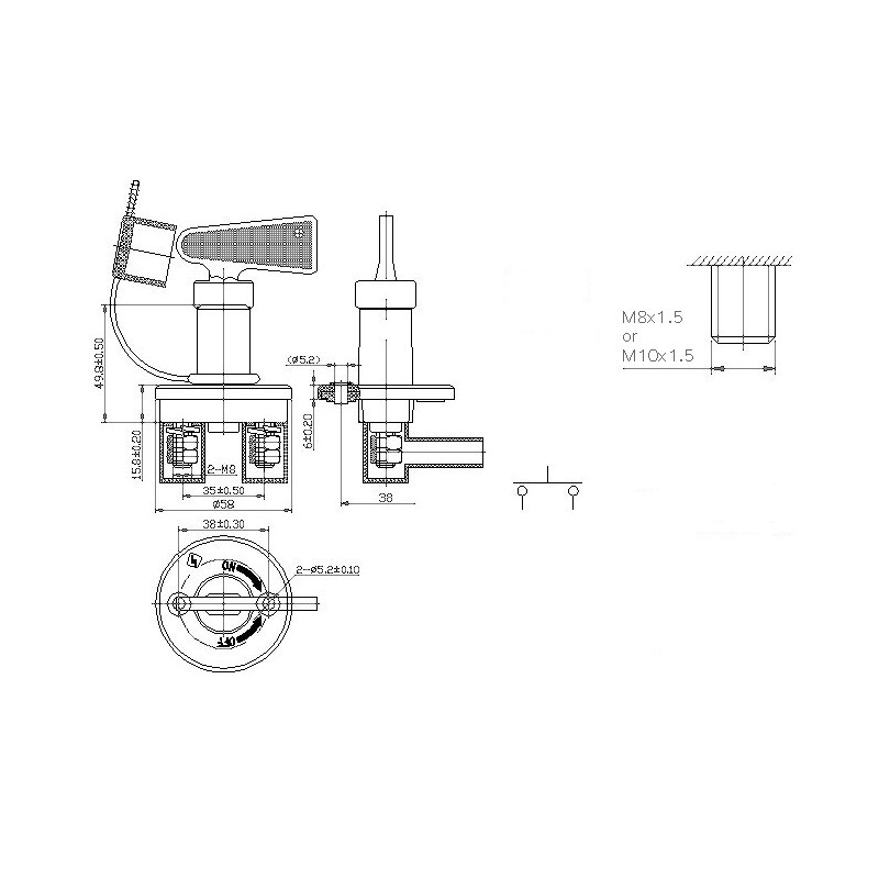 12V 24V Red Key Cut Off Battery Main Kill Switch Vehicle Car Modified Isolator Disconnector Car Power Switch for Auto truck boat