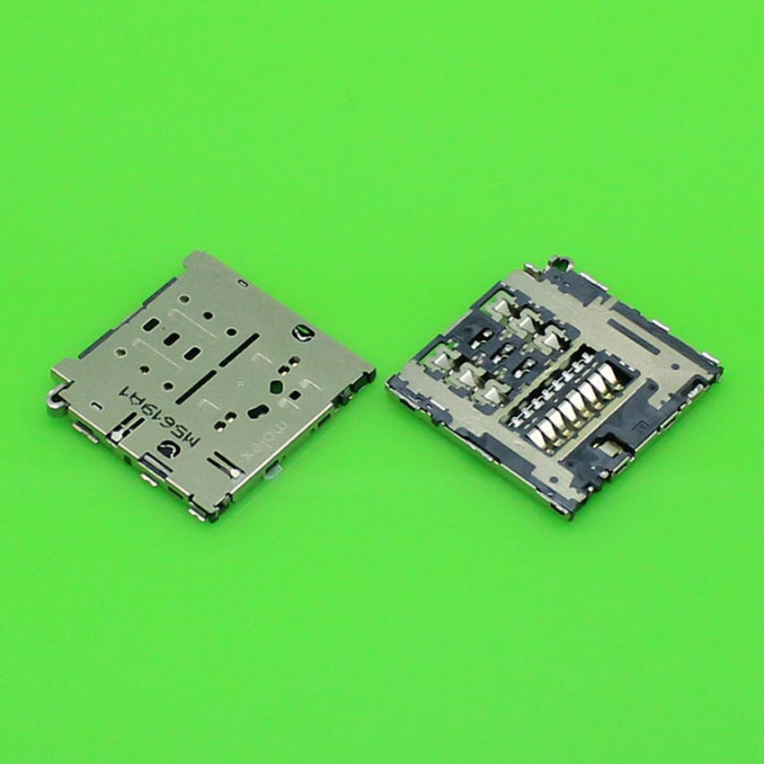 ChengHaoRan 1 Stuk geheugenkaart houder connector voor samsung A8 A8000 A8009 lade slot socket vervanging module. KA-188