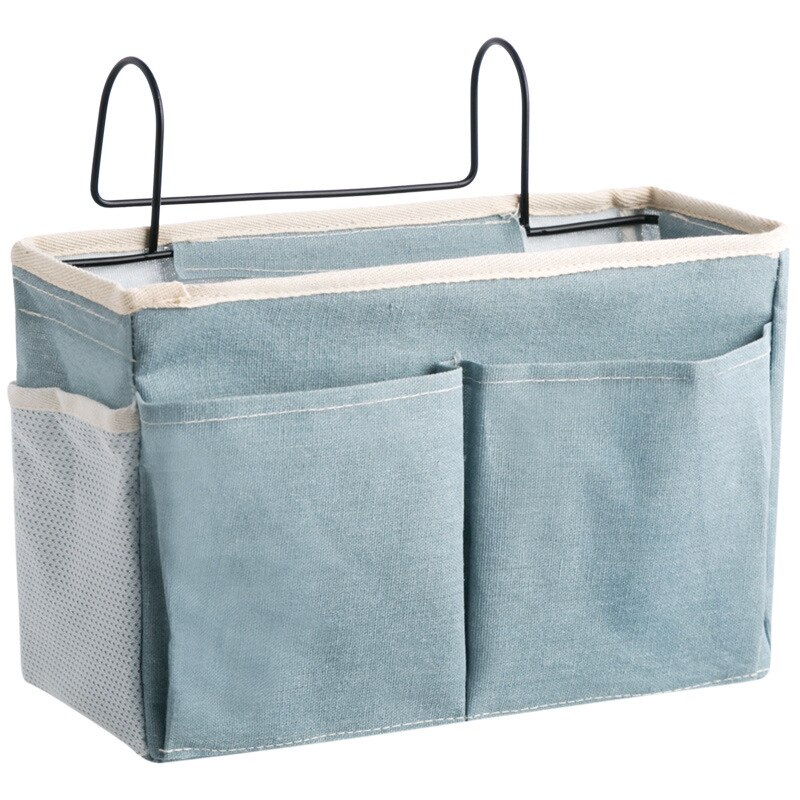 Organizador colgante para cama, bolsa de almacenamiento con múltiples bolsillos para dormitorio, litera, rieles de cama de Hospital, 1 ud.: B