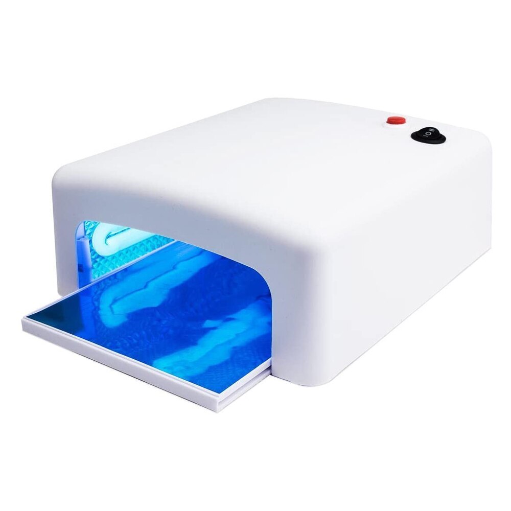 Uv Led Gel Nagel Droger Lamp Manicure Permanente Professionele Pedicure Met Semi-Permanente Timer: White