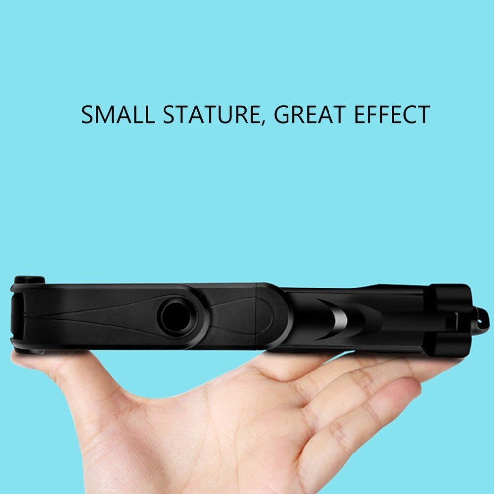 Mini statief monopod selfiestick bluetooth draadloos met knop pau de palo selfiestick voor iphone 6 7 8 android stick