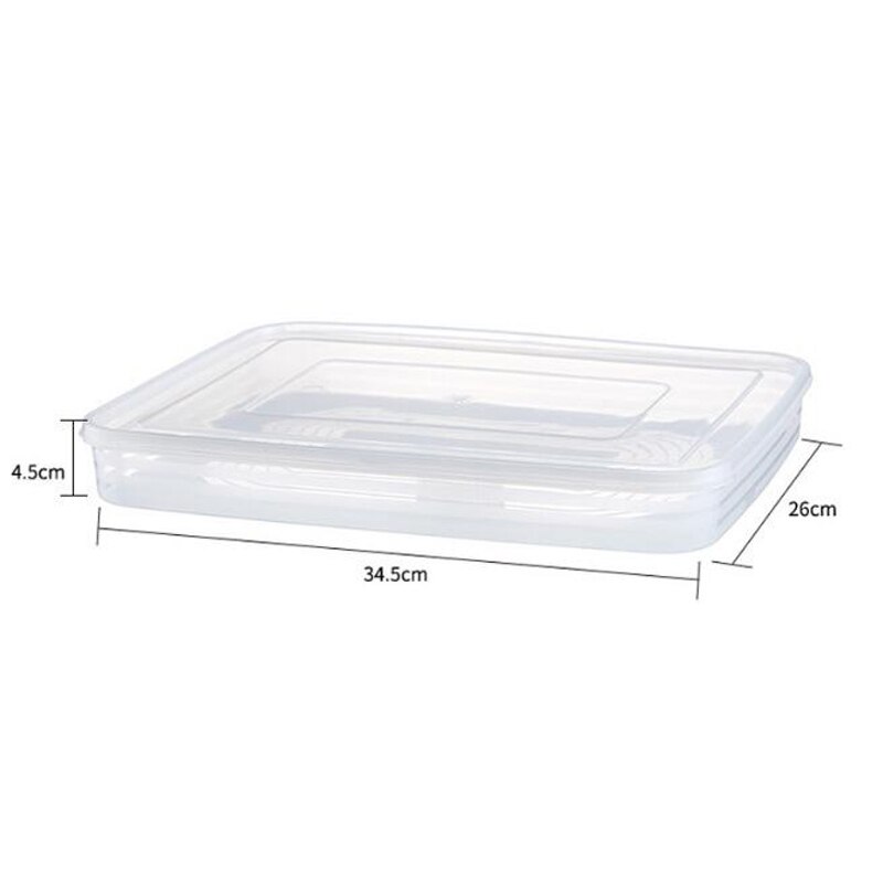 Schowek robić lodówki pojemnik grube plastikowe pudełko jedzenie pierogi konserwacja organizer robić domu ziarna chleb skrzynka organizer robić kuchni