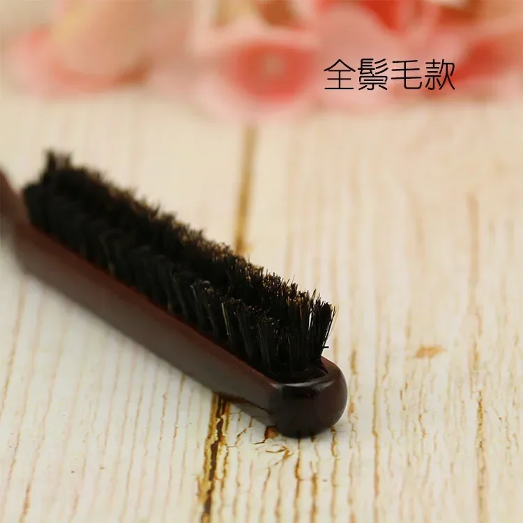 Cepillos de pelo profesionales para salón, cerdas de jabalí, peine de línea delgada de madera, extensión de cepillo de pelo, herramientas de estilismo de peluquería DIY