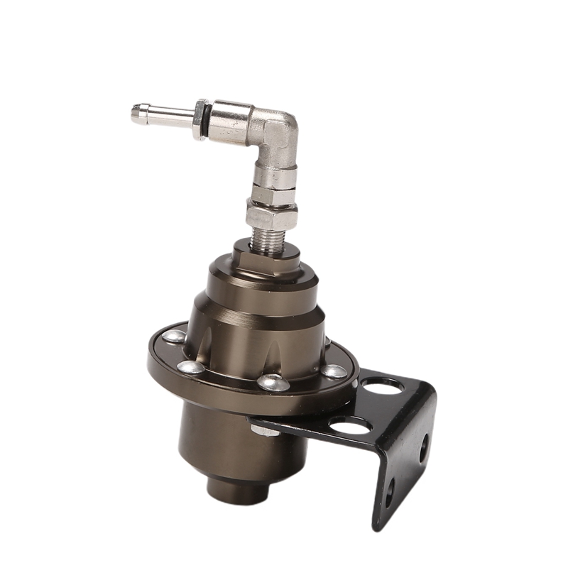 Car Fuel Pressure Gauge High Performance Adjustable Fuel Pressure Regulator: Default Title