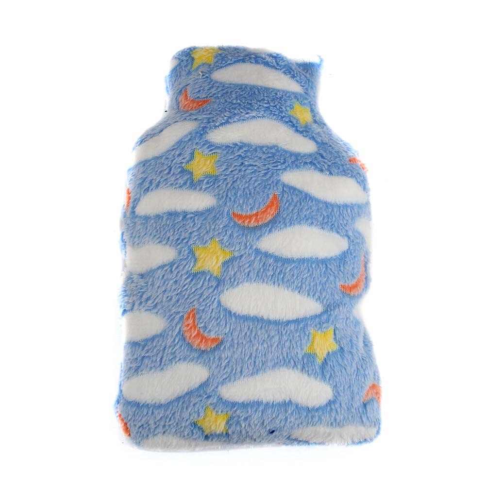 Waterfles tas hoes koraal fleece doek 1000ml houd warm zacht thuis ontspannend ghs 99: Blauwe maan