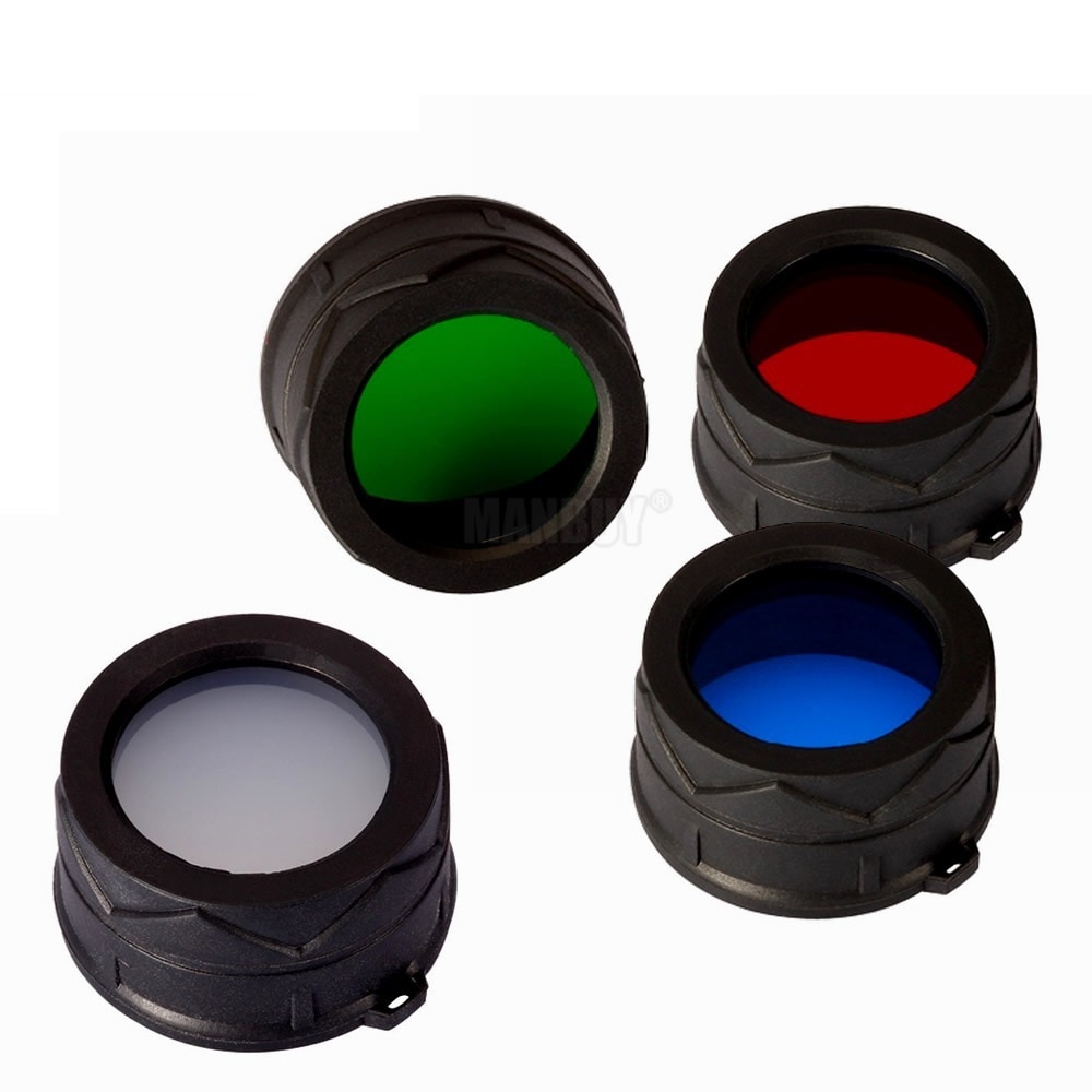 NITECORE RGB Torch Filter Diffused Mineral Coated Glass Lens For The Flashlight With Head Of 34mm MT26 MT25 EC25 EA45S SRT6