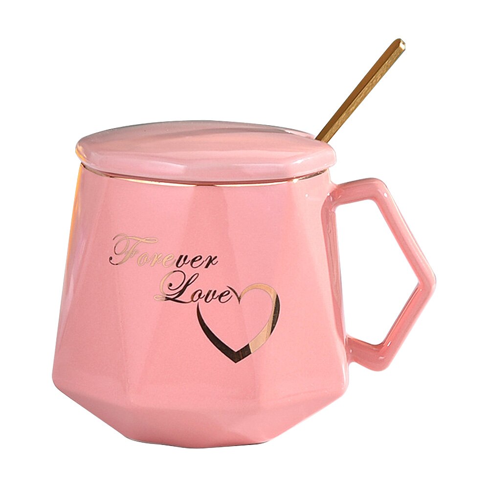 Leuke Keramiek Koffie Mok Met Deksel Grote Capaciteit Dier Mokken Drinkware Koffie Thee Kopjes Melk Cup: 04