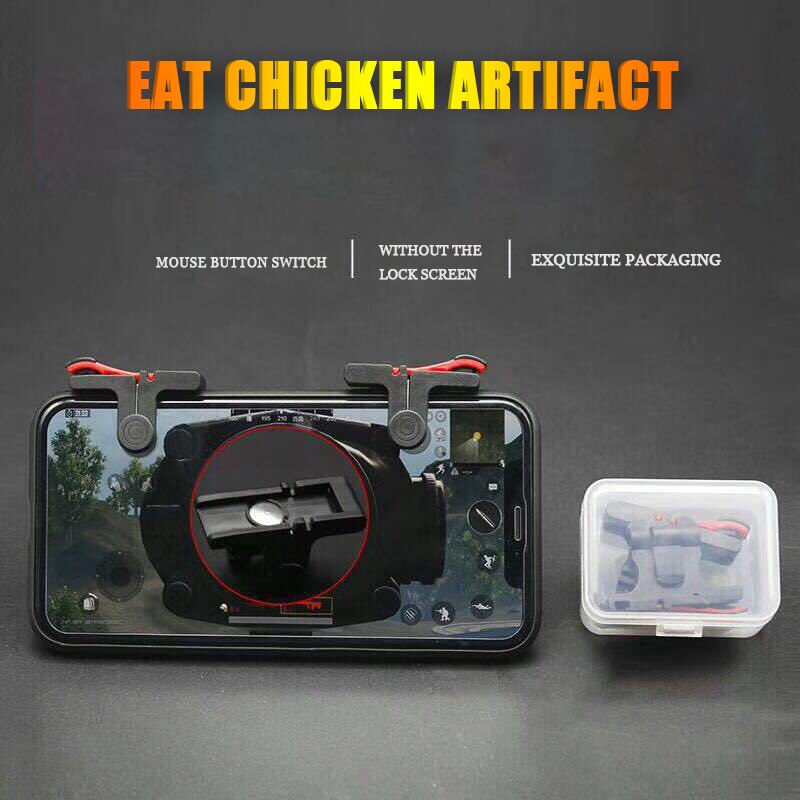 Six-finger chicken eating device wireless Bluetooth game controller game joystick mobile phone is suitable for all models