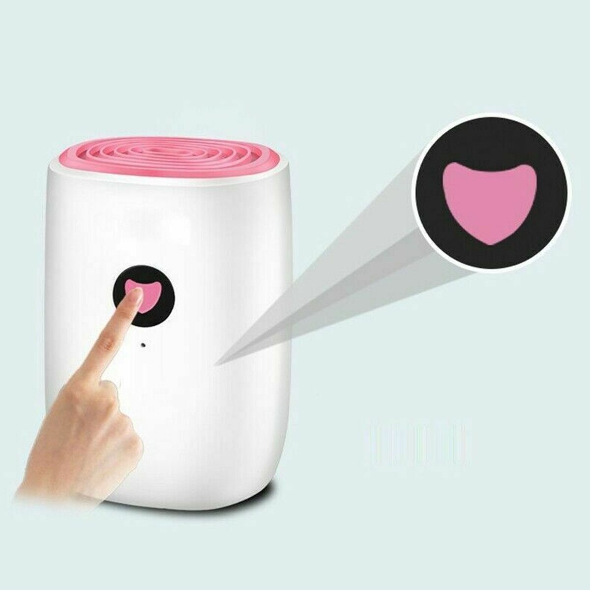 800ML Electric Air Dehumidifier Mini Portable Air Dehumidifier for Home LED Display Electric Room Dehumidifier Purifier Machine