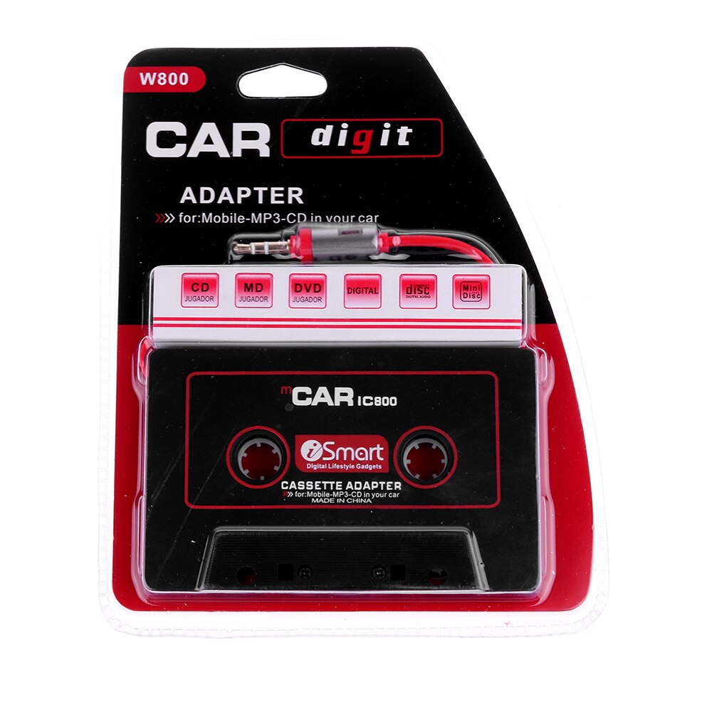 Auto Kassette Adapter Kassette Mp3 Spieler Konverter Für iPod Für iPhone MP3 AUX Kabel CD-Spieler 3,5mm Jack stecker