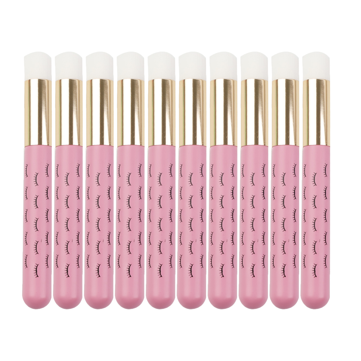 1/5PCS Szczotka do czyszczenia rzęs Aplikator do przedłużania rzęs Szczotki do brwi Szczotki do nosa Butelka do mycia Pielęgnacja skóry Narzędzie do makijażu czyste materiały eksploatacyjne