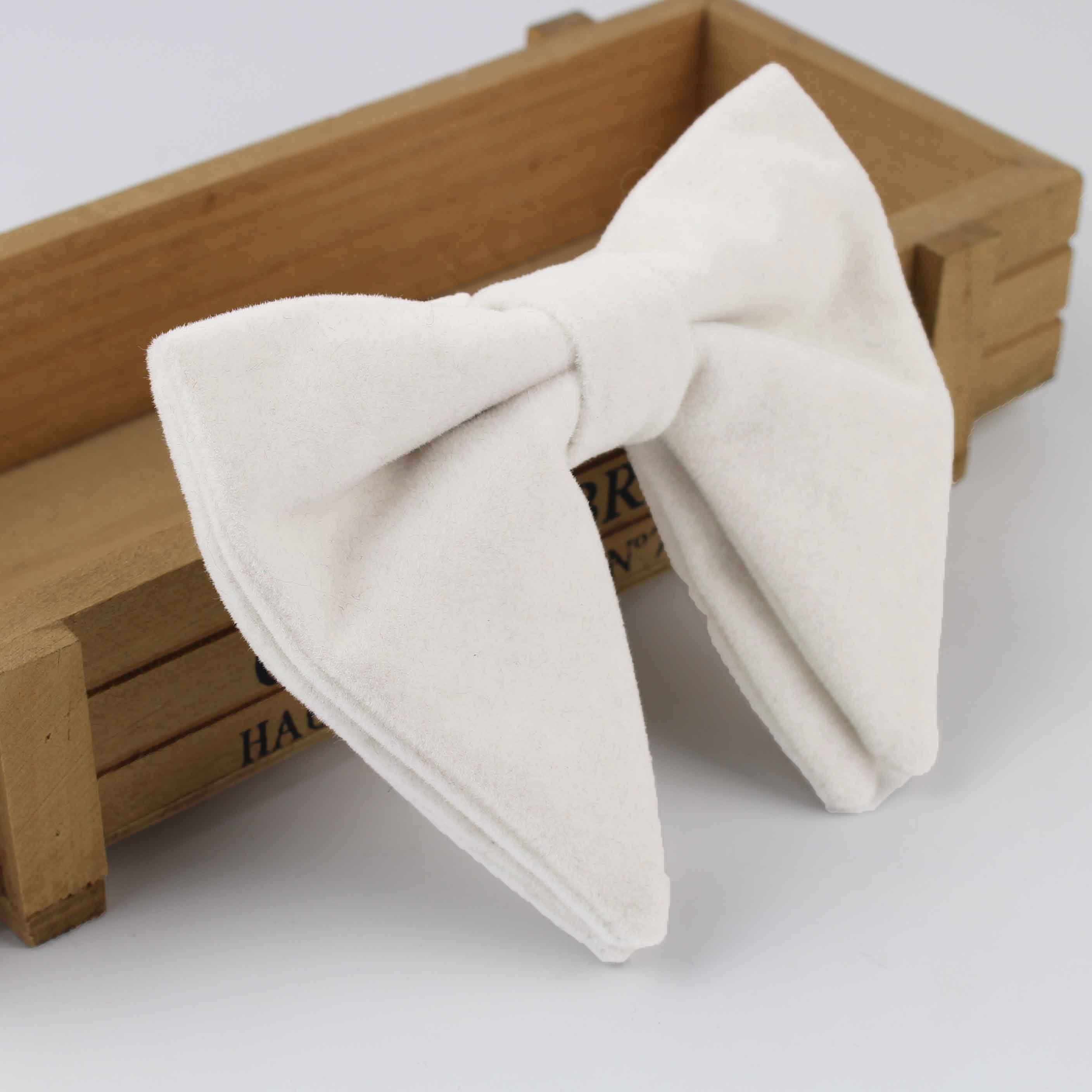 Frauen fest Mikro Wildleder- groß Bowties Bräutigam Leder Herren Plaid Weiche Krawatte Starke Schmetterling Gravata Männlich Hochzeit Bogen Krawatten