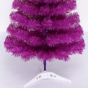 60cm juletræ lilla pink guld mini kunstige juletræ juledekorationer til hjemmet julepynt