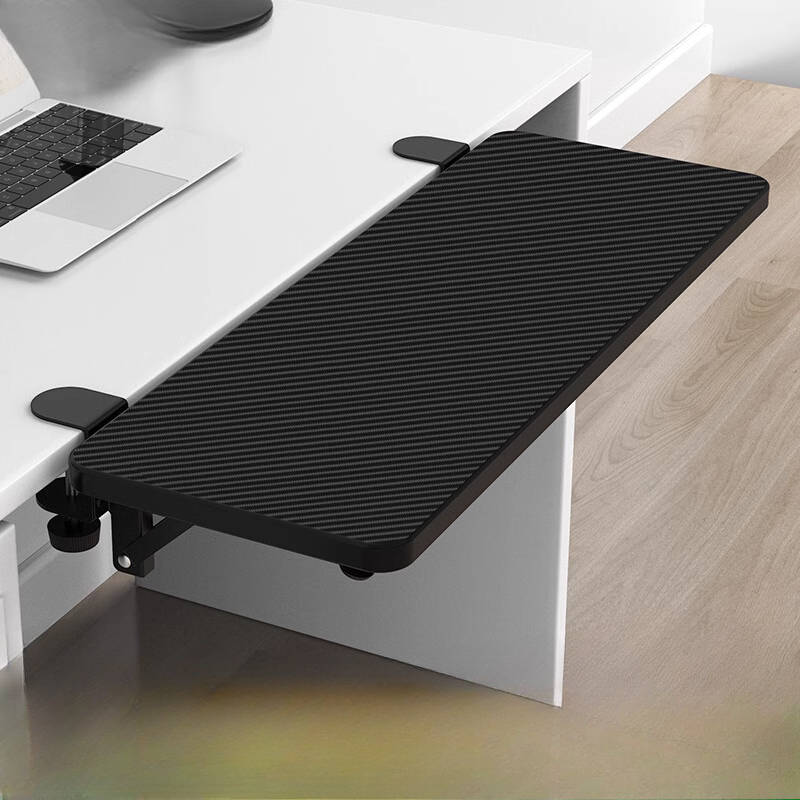 Extension De Bureau - Plateau Amovible Pour Ordinateur, Livres - Fixation Sur Table, Pliable
