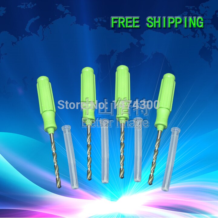 XIMO 3.6 MM trapano a mano, mano vite cacciavite per praticare fori nella cartuccia di inchiostro per CISS, 4 pz/lotto