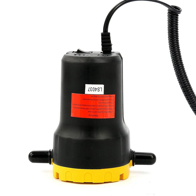 12V Electric Oil Pump Scavenge Suction Transfer Change Pump Motor Oil Diesel Extractor