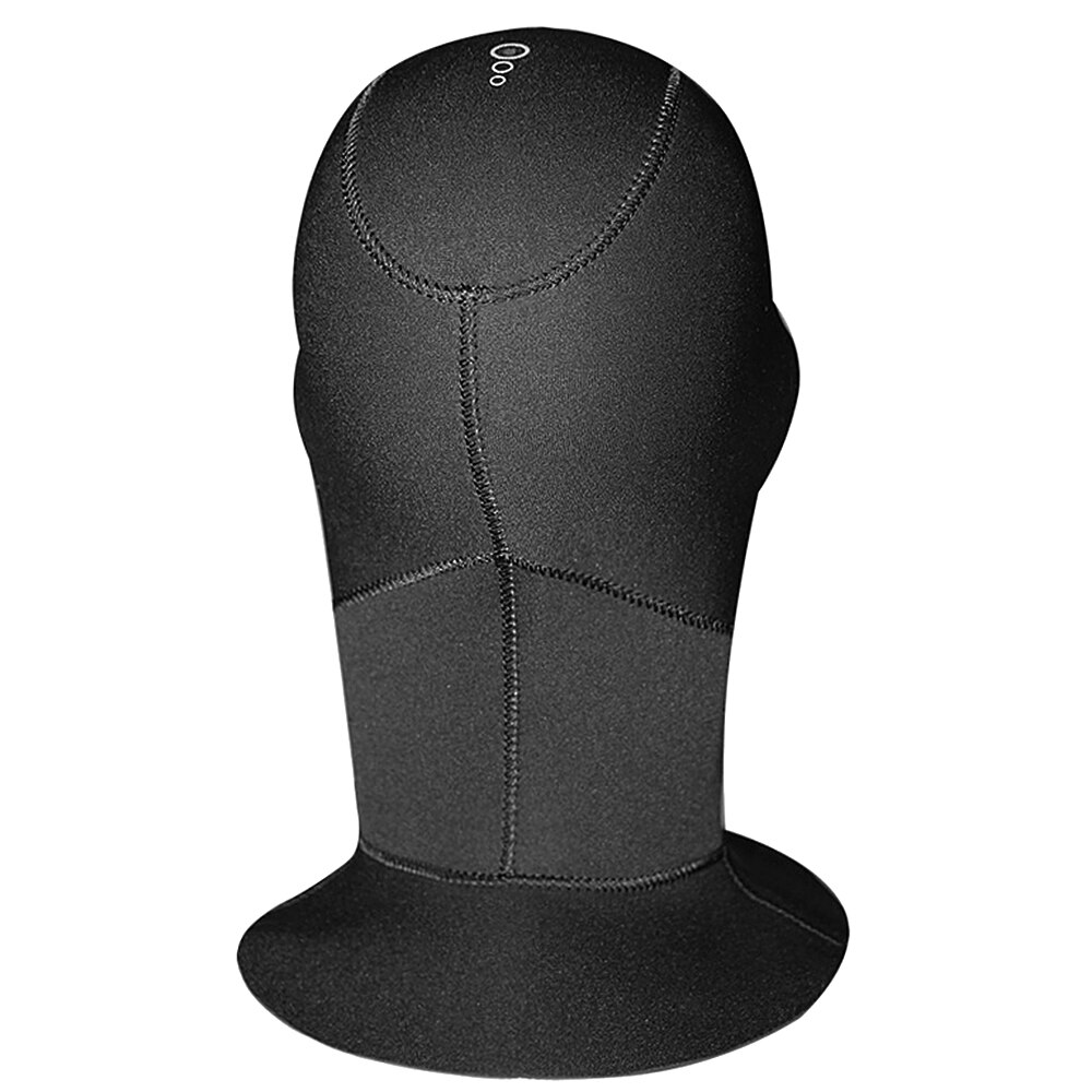 Capucha de buceo de neopreno de 3MM con hombros para invierno, gorro de protección para mantener el calor, equipo de esnórquel para pesca submarina