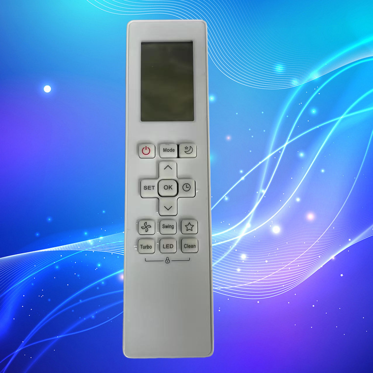 Nuovo RG10B(B)/BGEF per Midea AC A/C Telecomando RG10B(E2) RG10A/A1(B2S)/BGEF RG10L1(C2HS)/BGEF Telecomando per condizionatore d'aria: bianca