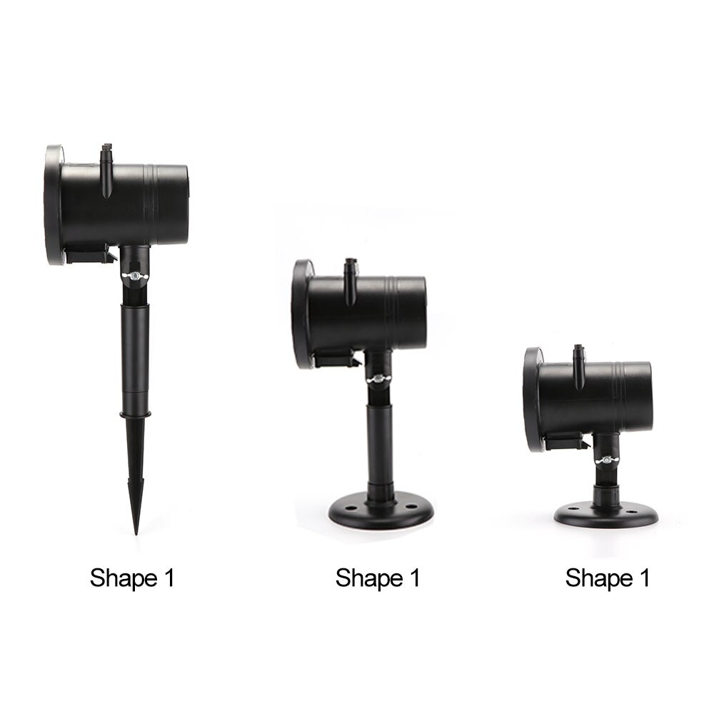 12Patterns RGB Flood Lighting Outdoor Waterproof Led Christmas Lights Projection Lawn Lamp Water Wave Projector Halloween Decor