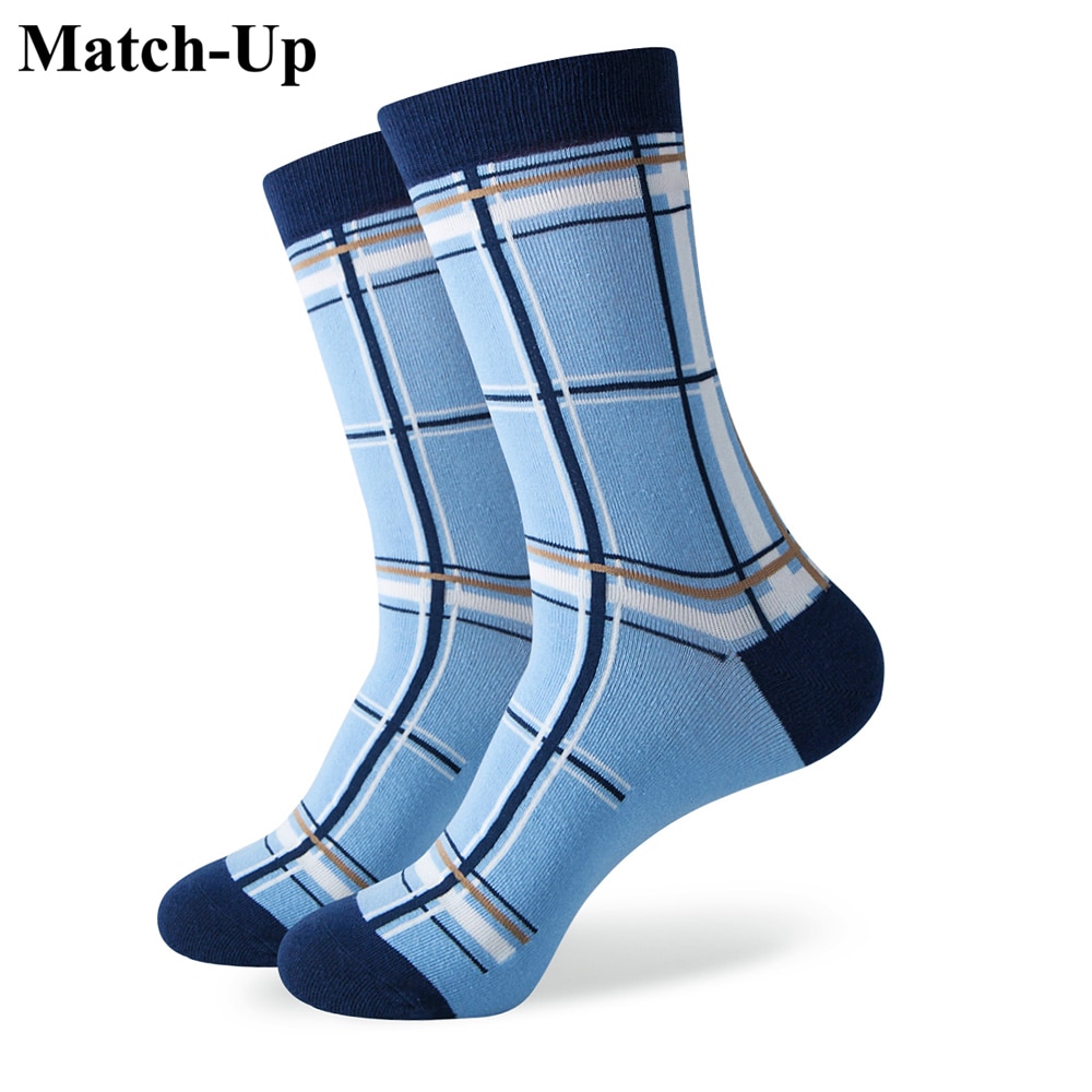 Match-Up grappige mannen Katoenen Sokken Bruiloft Sokken sokken AMERIKAANSE maat (7.5-12)