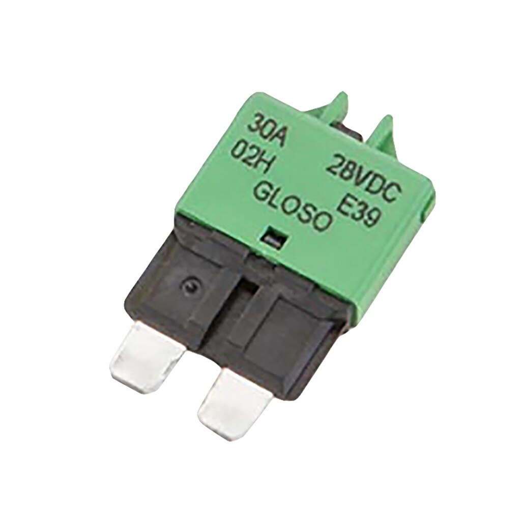 1pc Circuit Breaker Fuse 12V 24V Resettable 5-30A Marine Rally ATC Circuit Breakers 5.2mm wide blades compatible with ATC 1019: G