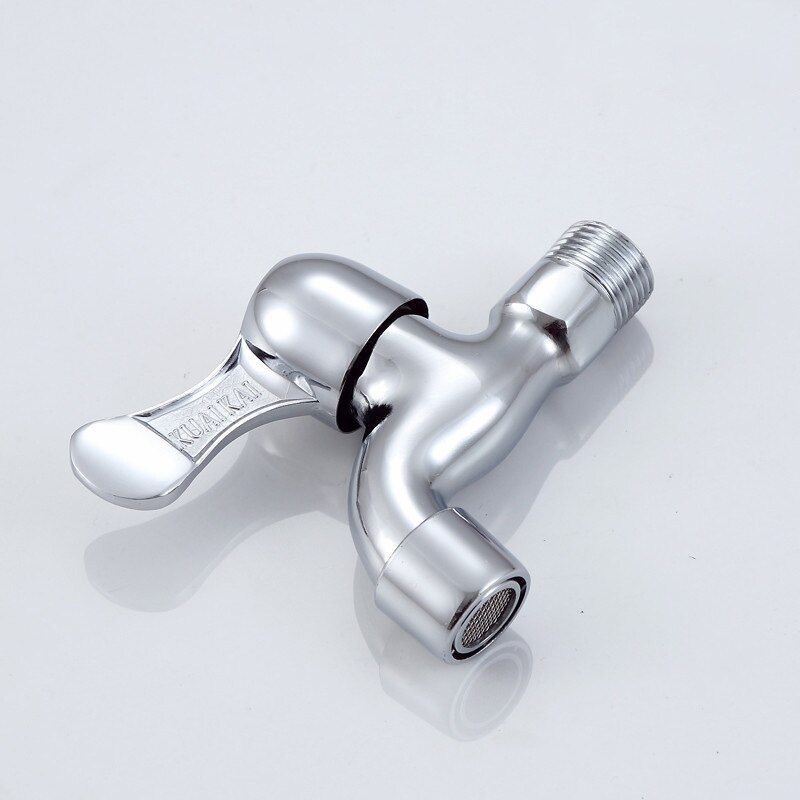 1PC Washing Machine Faucet Mop Tub Tap Outdoor Wall Mounted Tap for Cold Water Bibcock Tap: A