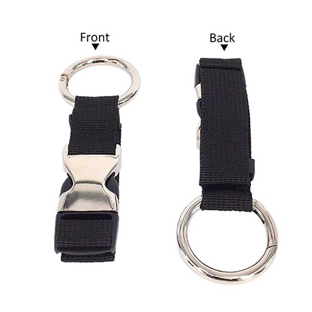Verstelbare Sterke Vaste Riem Draagbare Multifunctionele Hanger Zwart Nylon Elastische Veiligheid Bagage Riem Koffer Anti Verloren Reizen
