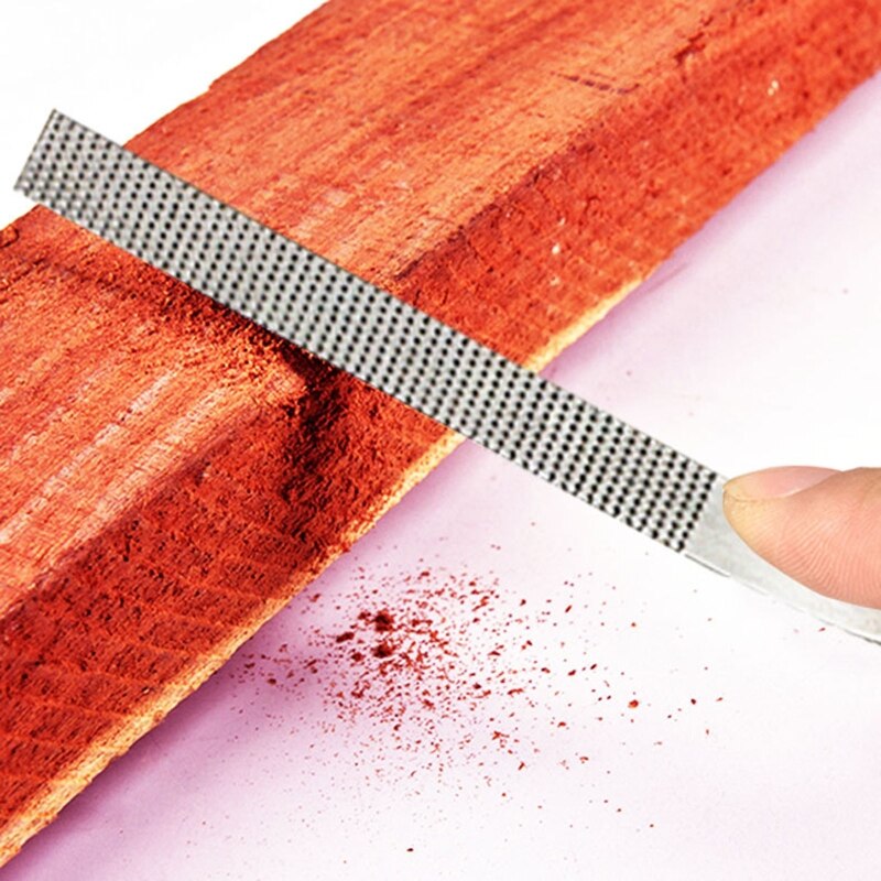 6 Pieces Mini Metal Filing Rasp Needle File Wood Tools Carpentry Filing Tool for Plastic Model Jewelry Diy Lover