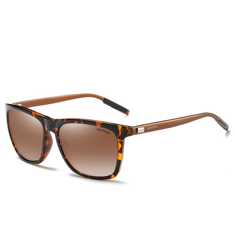 Zhiyi unisex natbriller til kørsel solbriller aluminium drivere nattesyn glasse polariseret fiskeri solbriller: Polariseret brun