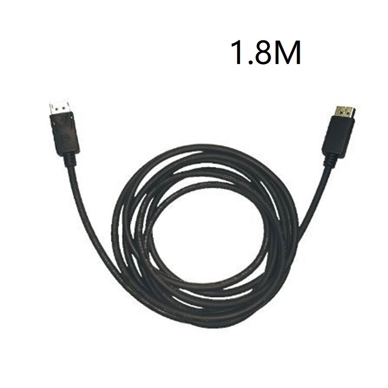 DisplayPort 1.2 Cable 1.8M 3M 1080P HDR Display Port Audio Cable for PC Laptop TV Display Port 1.2 DP to DP Connectoing: A