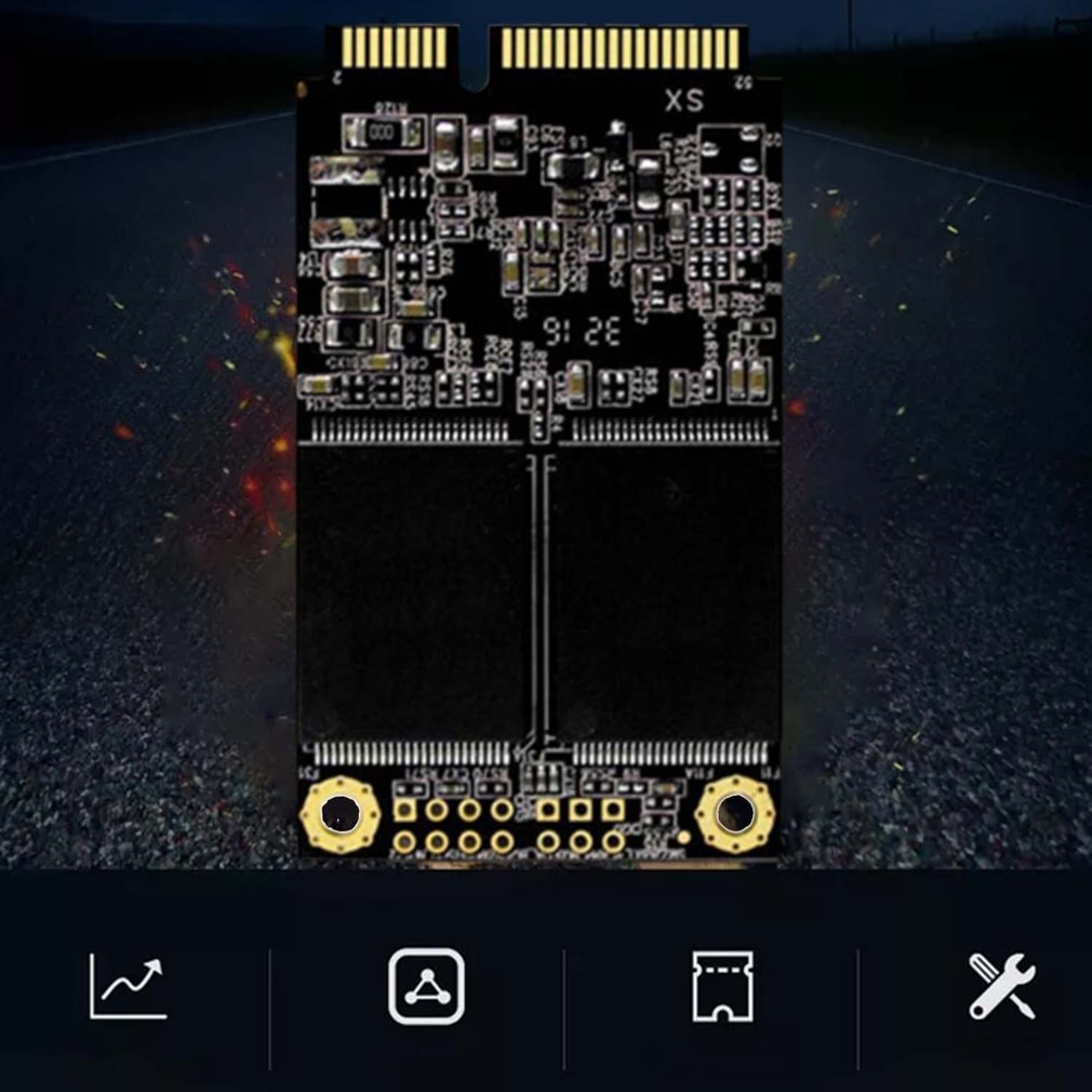 Notebook Computer MSATA SSD Solid State Drive Laptop Storage Disk Driver Computer Running Accessories