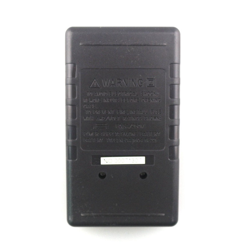 1Pcs Digital Multimeter AC/DC Ammeter Voltmeter with Buzzer Multimeter Tester Multimeter Voltage