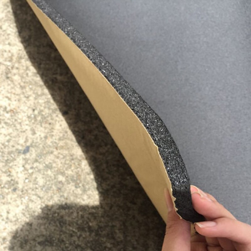Sound Absorbing Rubber And Plastic Cotton Automobile Sound Insulation Cotton Practical Automobile Noise Isolating Materials