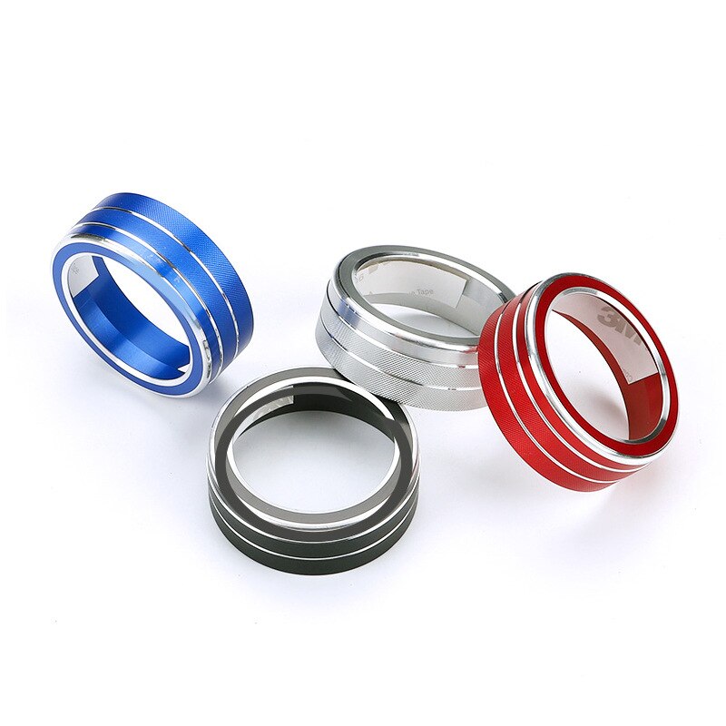 For Toyota RAV4 Car AC Climate Control Knob Trim Button Cover Auto Accessories 2Pcs Car AC Control Knob Cover