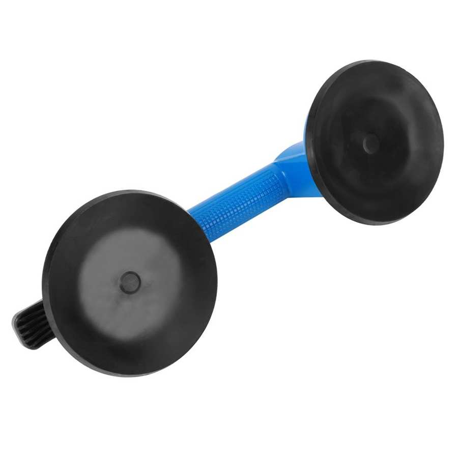 Glass Suction Cup Repairing Tool Aluminum Alloy + Rubber Blue 2 Claw for Glass / Wood Board Glass Suction Tool