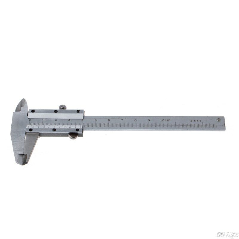 Mini calibrador Vernier de acero inoxidable, calibre Vernier, micrómetro, calibre de espesor, 0-100mm