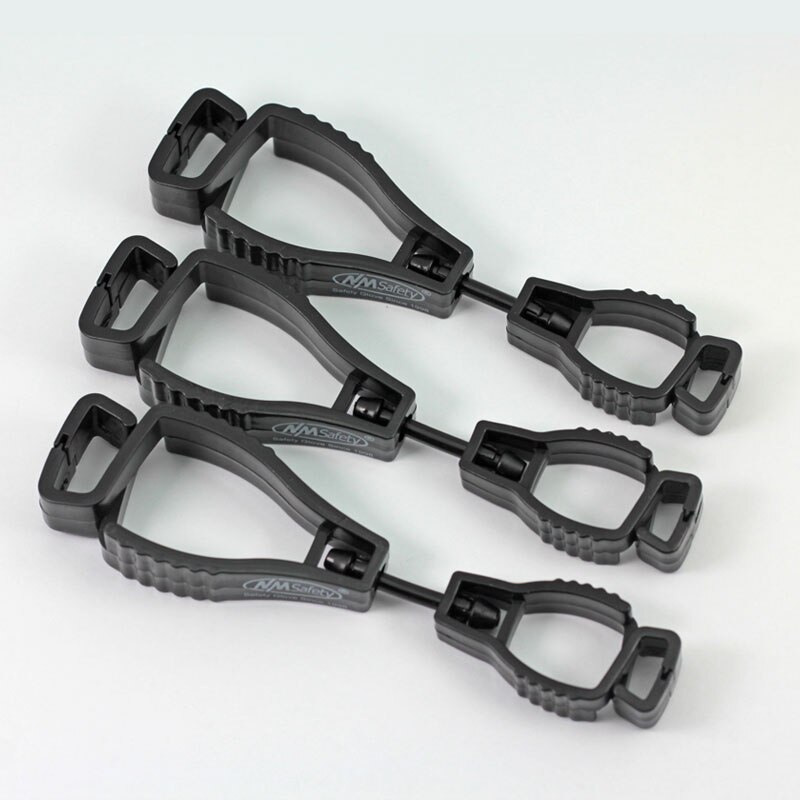 Lot de 3 pinces à gants en plastique détectables en métal de marque nmsafety, support de protection pour gants de travail de sécurité