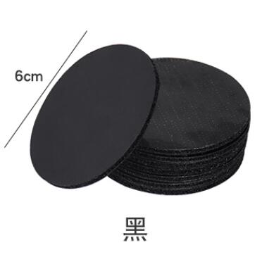 5 Pcs! Onzichtbare Vel Vaststelling Organiseren Ronde Herbruikbare Adhesive Sticke Antislip Gordijn Gesp Voor Lakens Sofa Kussens Fasteners: Black