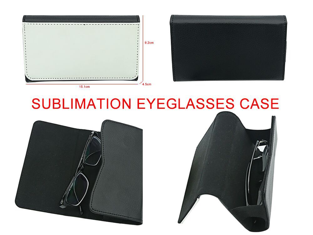 6 Stks/partij Leeg Sublimatie Glazen Doos Case Transfer Printen Leather Case Blank Verbruiksartikelen Diy