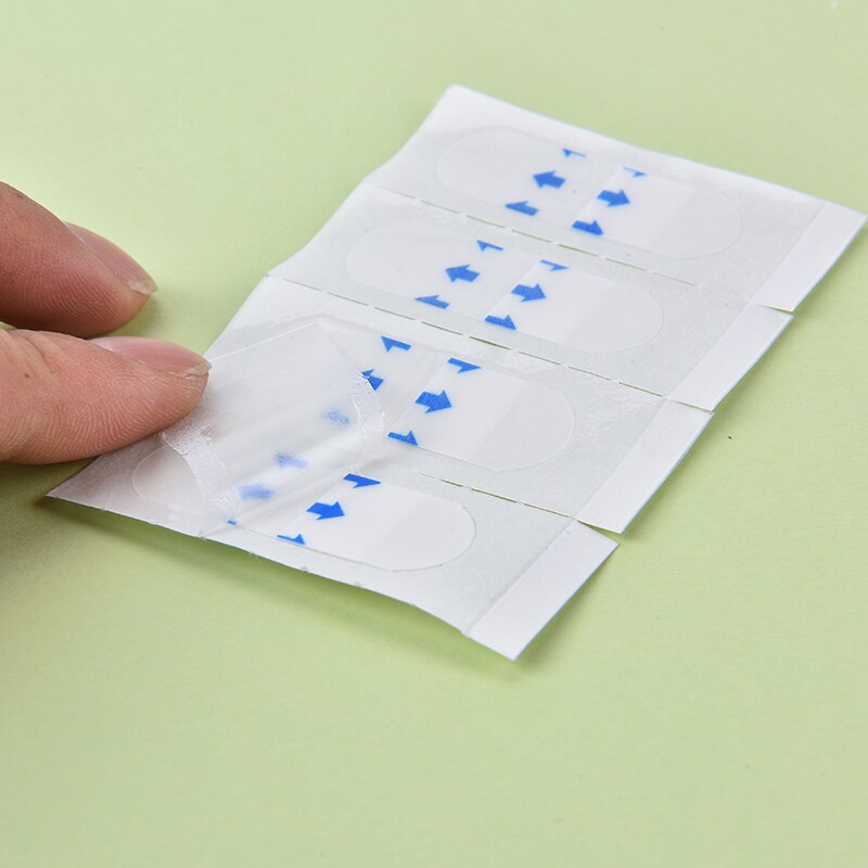 Herramientas de Estiramiento facial de maquillaje, adhesivo para cara delgada, adhesivo Invisible para levantar la barbilla, cinta médica, 40 Uds.