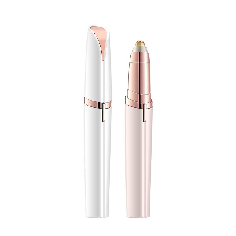 Crayon épilateur électrique indolore rasoir de sourcils, rasoir multifonctionnel pour le visage