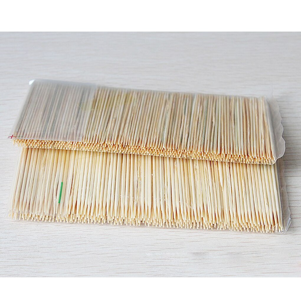Rushed Toothpicks disposable Toothpicks Party Picks bags Bamboo