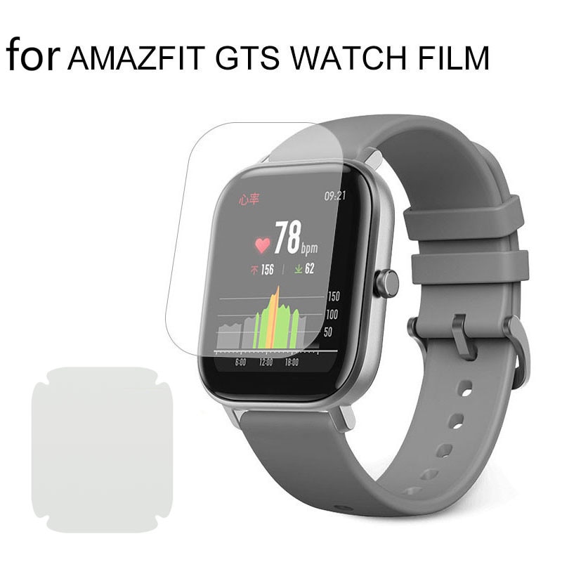 Screen Protector Voor Xiaomi Amazfit Gts Film Strap Smart Horloge Volledige Zacht Glas Soft Clear Protector Tpu Film