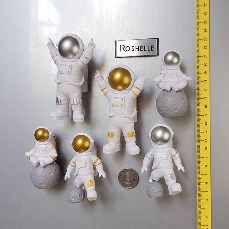 Astronaut Koelkast Magneet Astronaut Magneet 3d Persoonlijkheid Creatieve Magneet Magneet Koelkast Decoratie