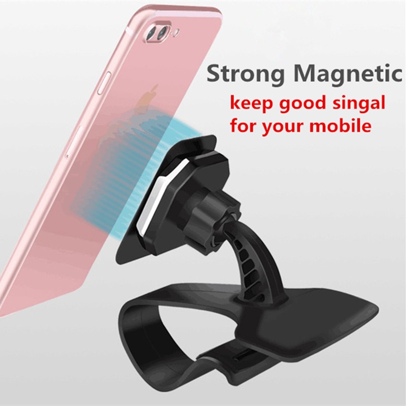 Magnetic Car Holder Dashboard Car Phone Holder Magnet 360 Rotatable Stand Mount Display Good One-hand Support Holder