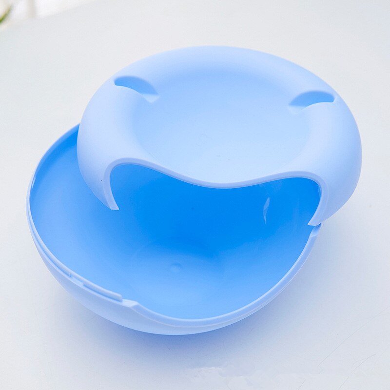 Skål fad dobbelt lag tør frugt snacks frø beholdere telefon affaldsholder plast opbevaringsæske smykker arrangør