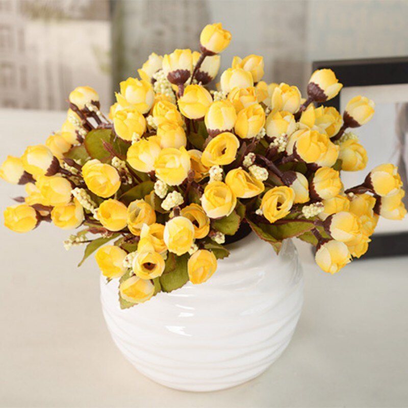 15 Bloemhoofdjes Camellia Magnolia Bloemen Wedding Pioen Boeket Hortensia Thuis Party Decor